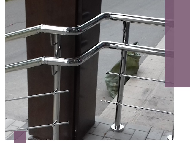 Монтаж поручней из нержавеющей стали в Вязниках качественно и быстро